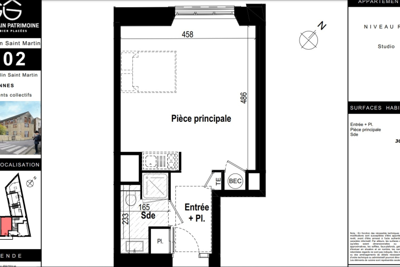 Studio en location à RENNES (GES05090009-610) - Photo 8